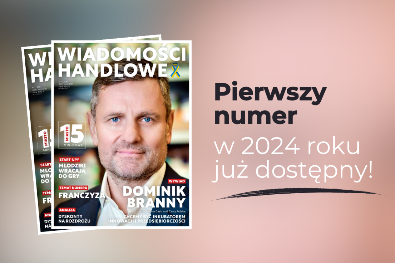 <p>Sprawdź, o czym piszemy w najnowszym numerze magazynu ”Wiadomości Handlowe”</p>
