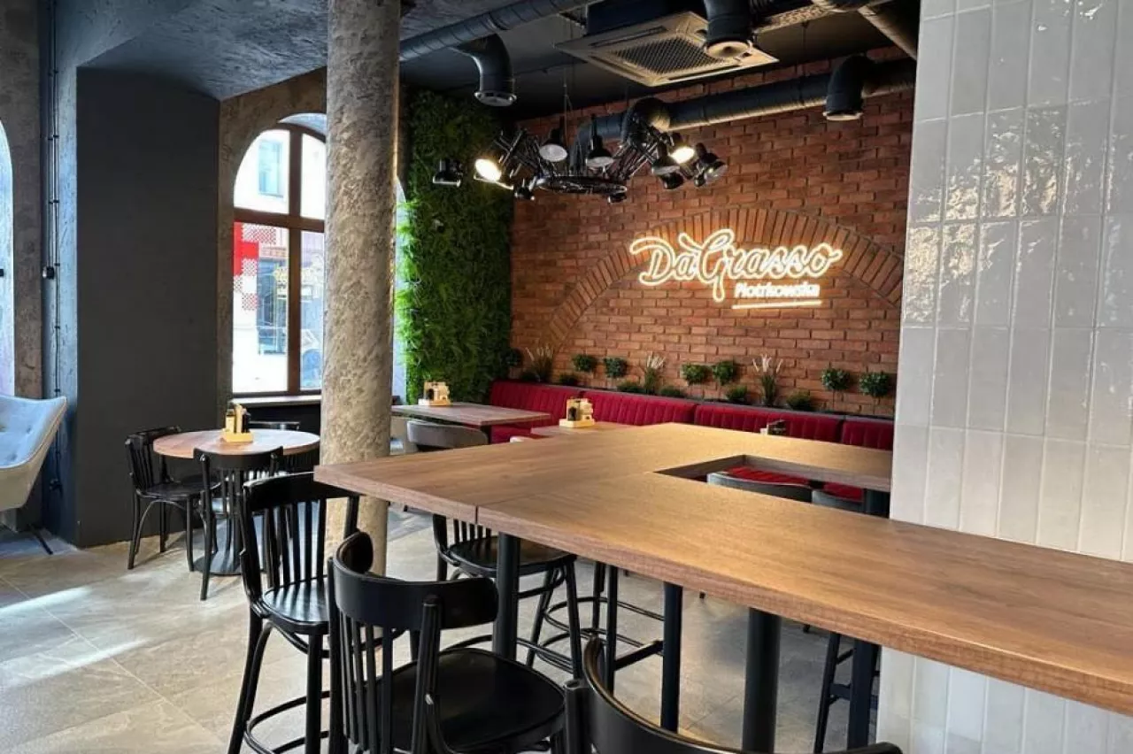 <p>Nowy lokal Da Grasso w Łodzi</p>