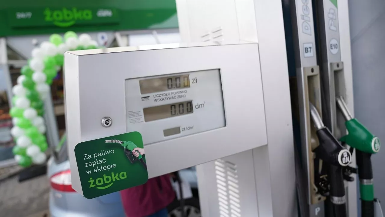 <p>Żabka na stacji Viwa</p>