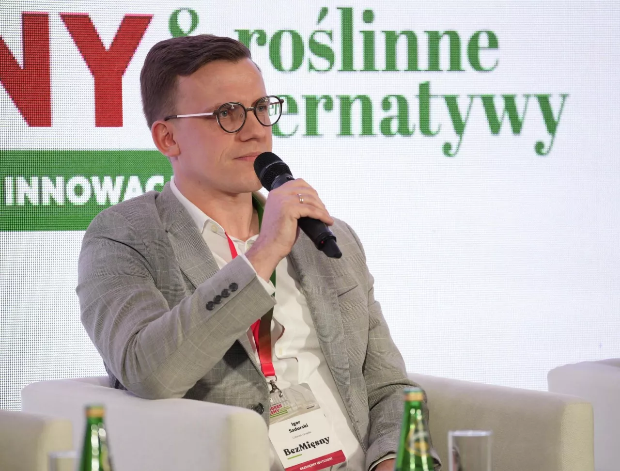 Igor Sadurski, członek zarządu Bvtcher - marka Bezmięsny (fot. wiadomoscihandlowe.pl)