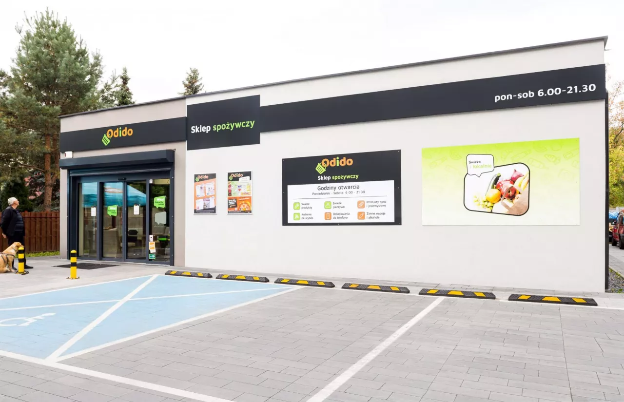 <p>Jeden ze sklepów Odido,</p>