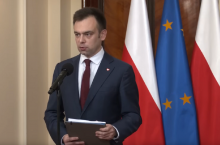 Minister finansów Andrzej Domański (fot. za: MF/YouTube)