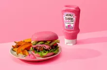 Barbiecue Sauce, różowy sos kanapkowy Barbie firmy Heinz we współpracy z Mattel (fot. Mattel)