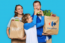 Carrefour nawiązuje współpracę z Wolt (mat. prasowe)
