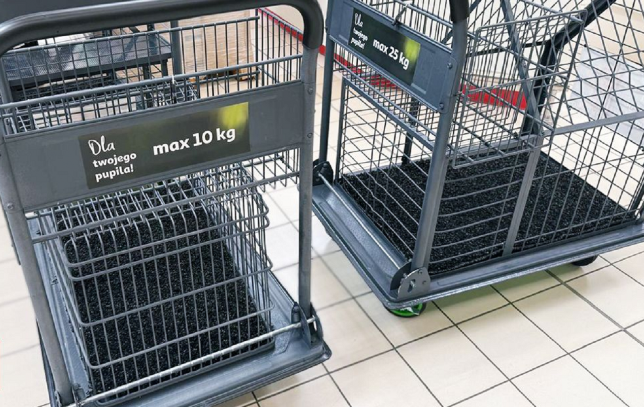 Wózki dla psów w Auchan (fot. Auchan)