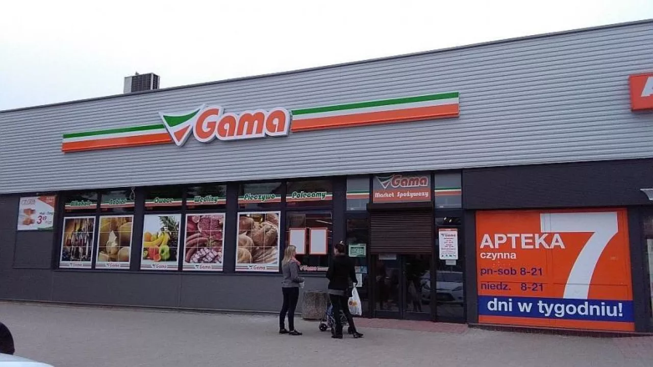 <p>Sklep sieci Gama (mat. prasowe)</p>