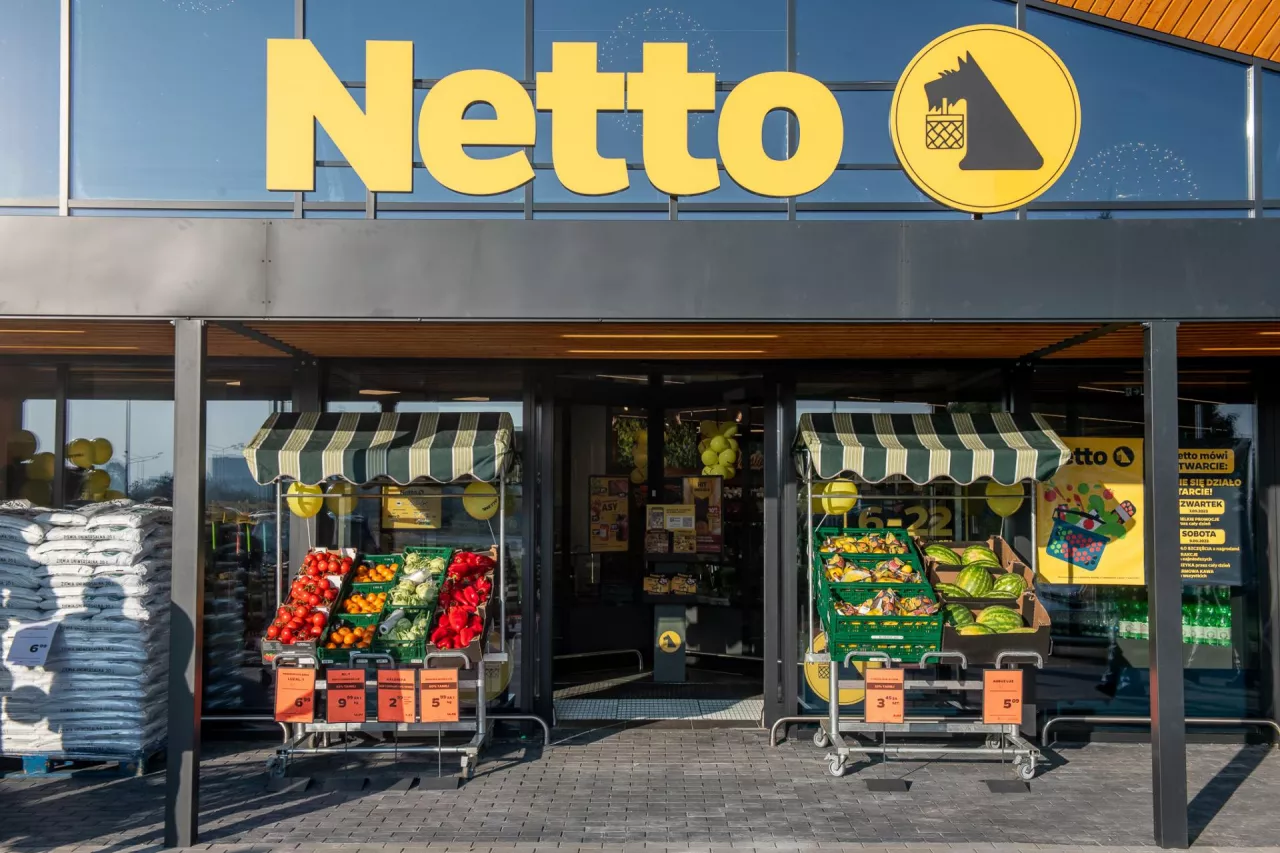 Netto zakończyło modenizację sklepów w Danii (fot. Netto)