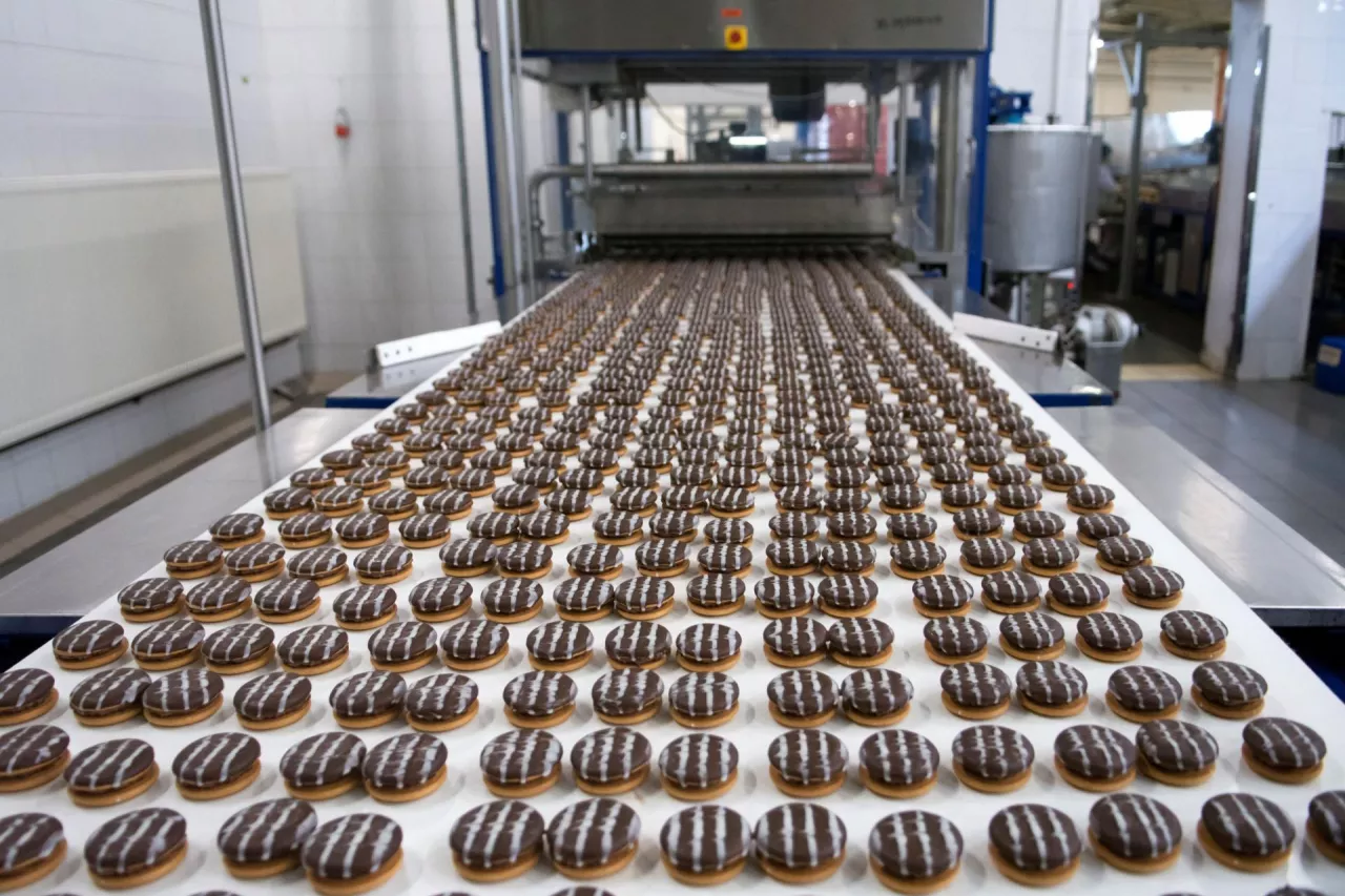 Dzięki czterem nowym liniom w dwóch fabrykach firma Dr Gerard ma docelowo zwiększyć produkcję o kilka tysięcy ton ciastek rocznie (fot. materiały prasowe)