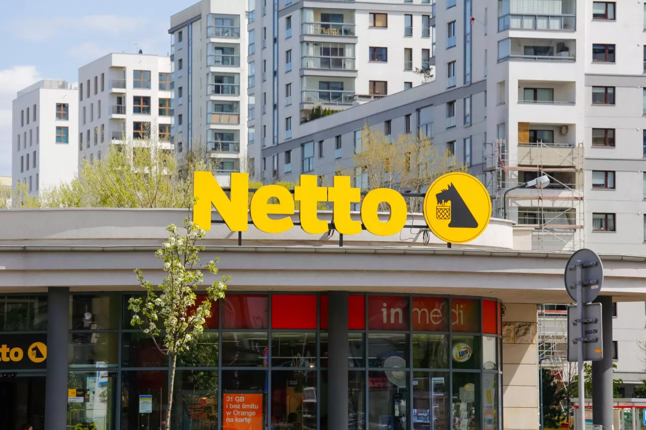 Sklep Netto w Warszawie (Shutterstock)