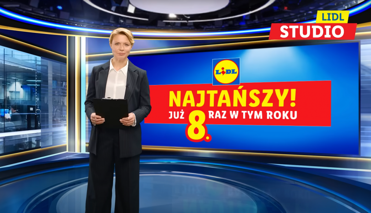 Reklamy Lidla królowały w lipcu w telewizji (fot.outube.com)