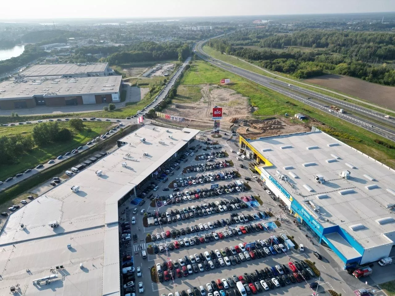 BIG Ostróda - największy park handlowy w regionie warmińsko-mazurskim