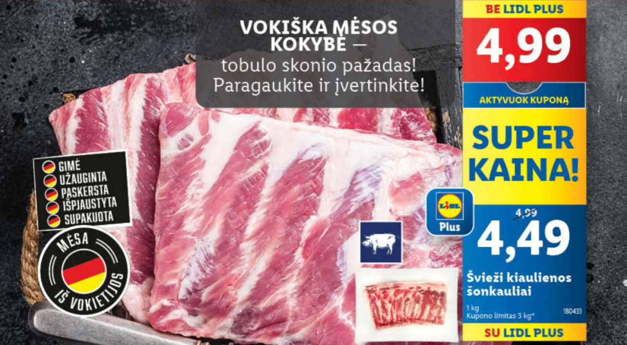 Ulotka reklamowa Lidl Litwa (Sebastian Rennack)