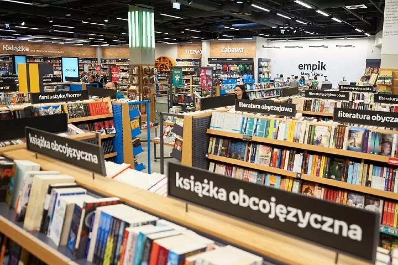 Salon sieci Empik w łódzkiej Manufakturze (fot. Empik)