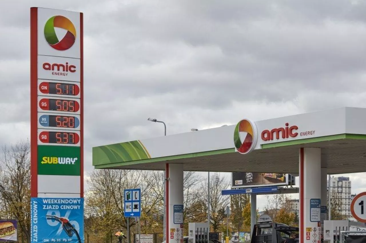 <p>Stacja paliw Amic (mat. prasowe)</p>