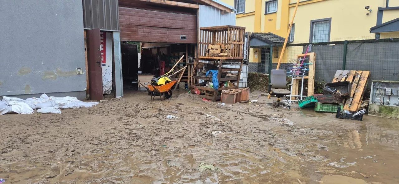 Rabat Detal w Głuchołazach to jeden ze sklepów uszkodzonych podczas powodzi, jakie nawiedziły południową Polskę (fot. Rabat Detal)