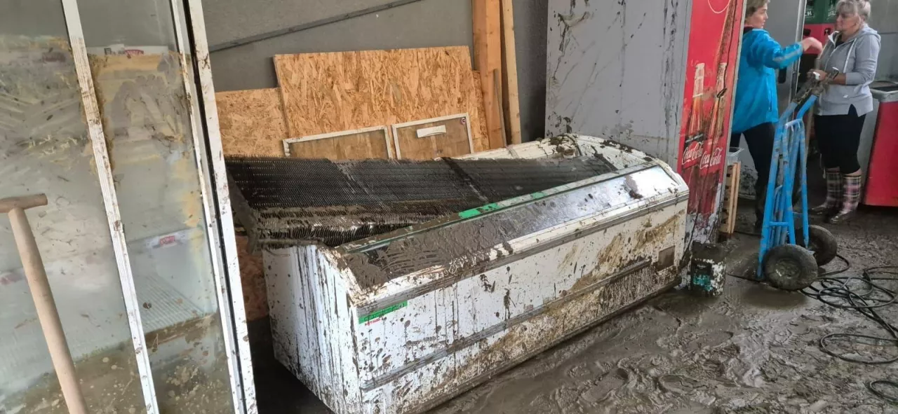 <p>Rabat Detal w Głuchołazach to jeden ze sklepów uszkodzonych podczas powodzi, jakie nawiedziły południową Polskę (fot. Rabat Detal)</p>