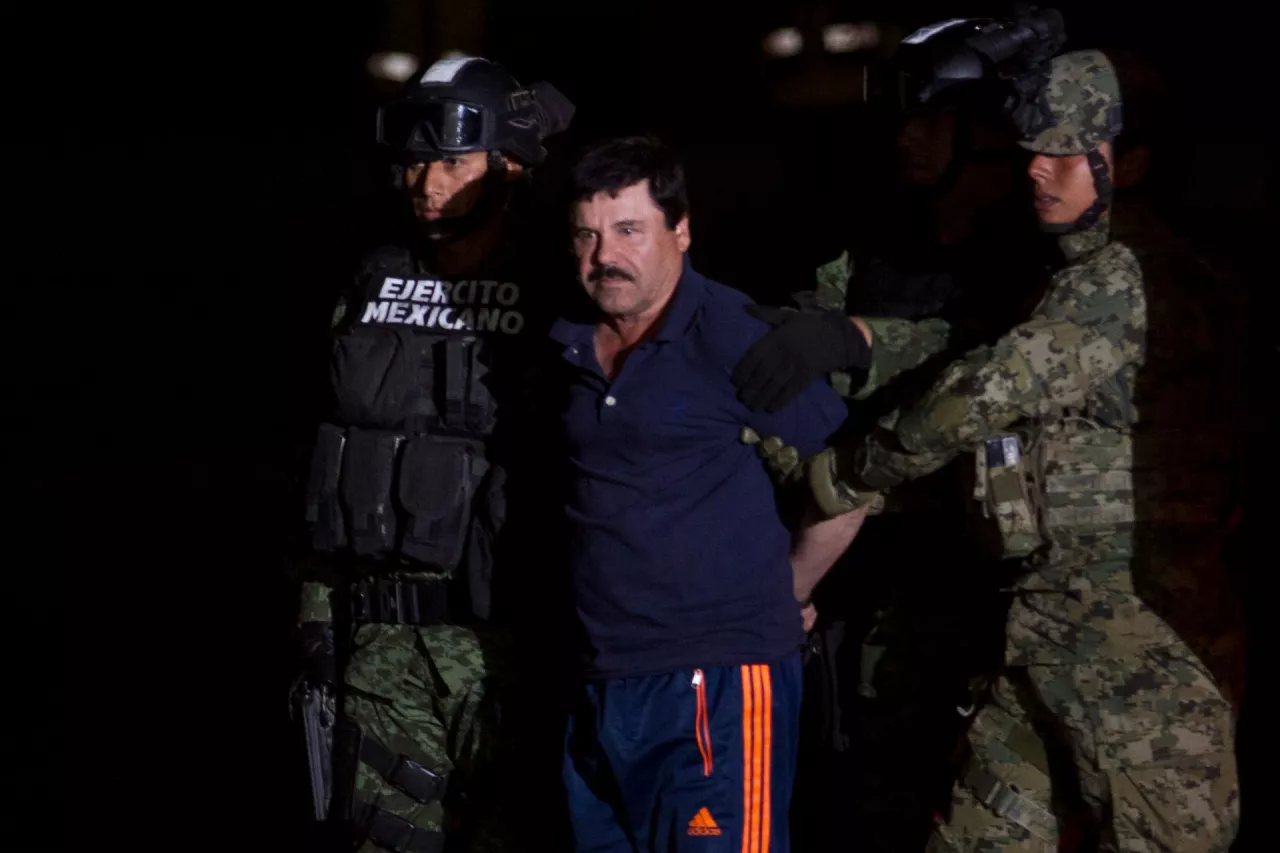 Na zdj. Joaquín Guzmán Loera, czyli El Chapo - przywódca kartelu z Sinaloa (fot. Octavio Hoyos/Shutterstock)