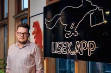 Michał Krowiński, współzałożyciel Lisek.App