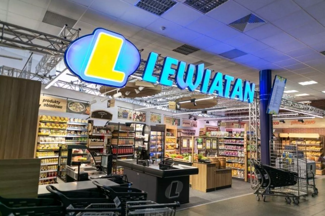 <p>Sklep sieci Lewiatan</p>