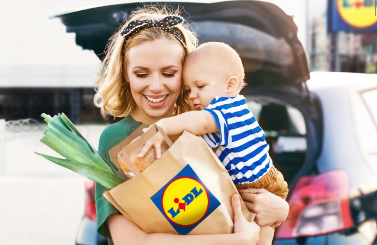 Klientka sklepów Lidl