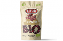 Produkty Kresto Bio - linia smacznych i zdrowych przekąsek nagrodzona złotą Perłą Runku FMCG