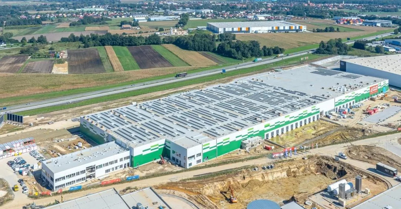 Nowe centrum logistyczne sieci Żabka w Kątach Wrocławskich