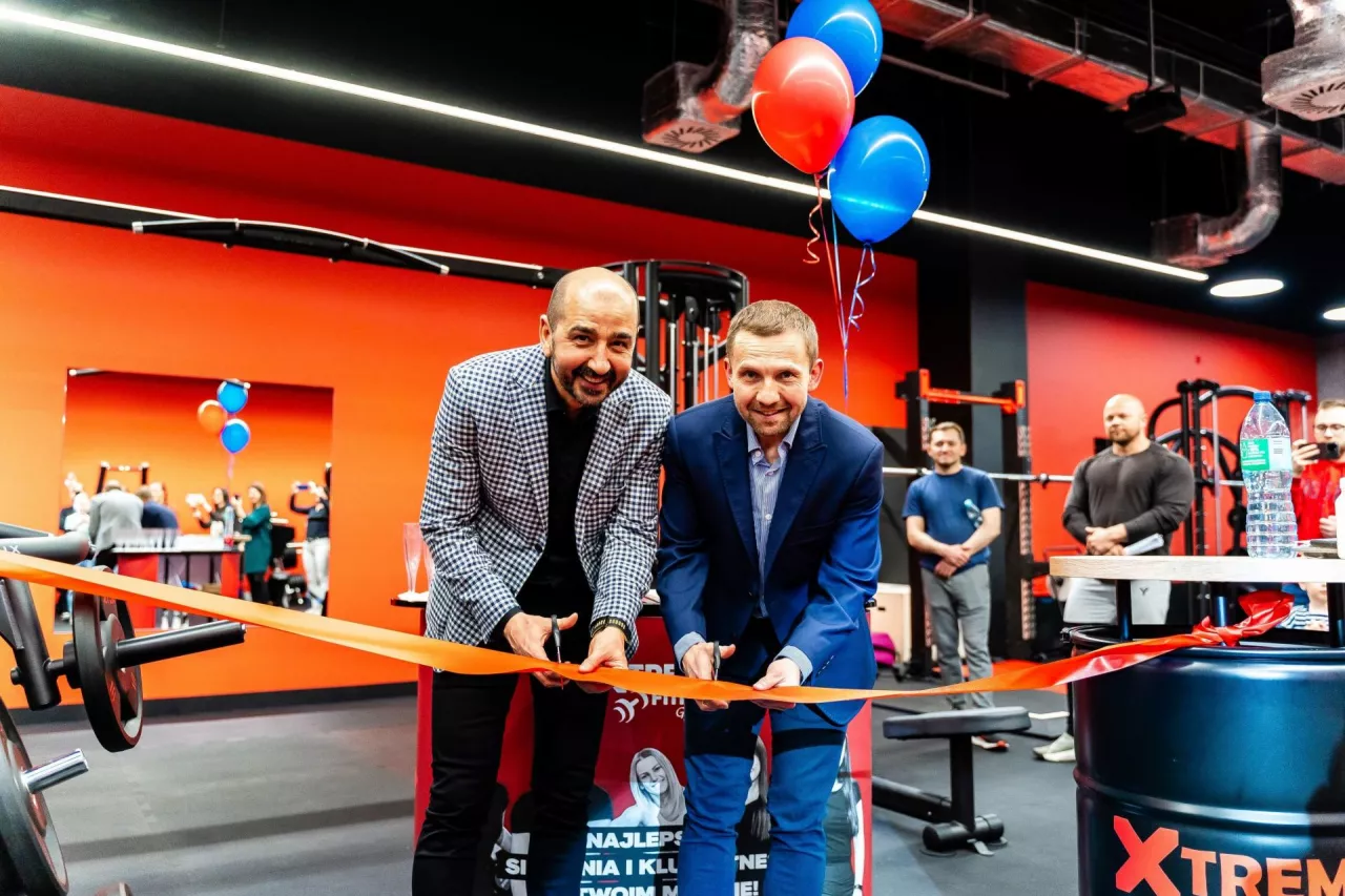 Tak było podczas uroczystego otwarcia nowego klubu Xtreme Fitness Gyms w Poznaniu