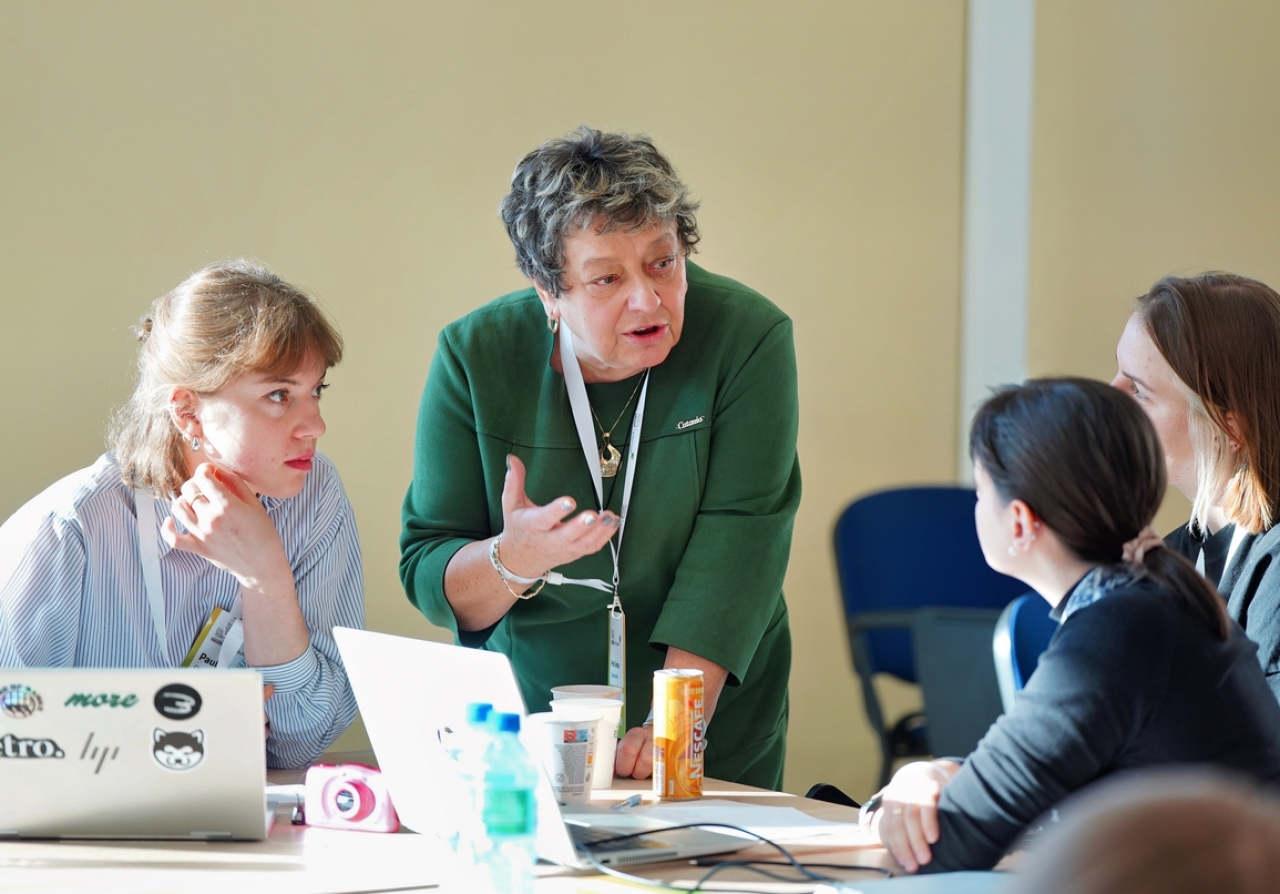 Prof. Anna Dąbrowska_Członkini Rady Programowej Ideathon #NestleDlaNauki, fot. Nestle Polska