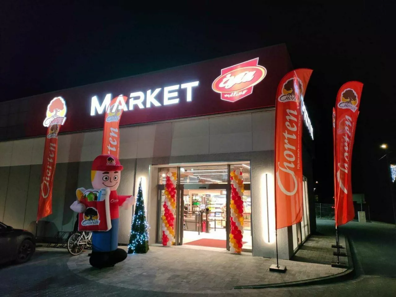 <p>Nowy market pod szyldem Grupy Chorten w miejscowości Przytyk</p>