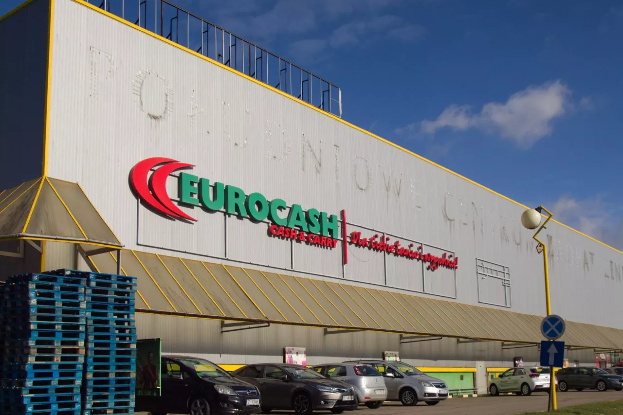 Na zdj. hurtownia firmy Eurocash w Tychach (fot. Solar 760L Foto/Shutterstock)