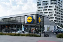 Sklep sieci Lidl w Krakowie (Shutterstock)