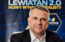 Robert Rękas, prezes sieci Lewiatan (fot. wiadomoscihandlowe.pl/Łukasz Rawa)