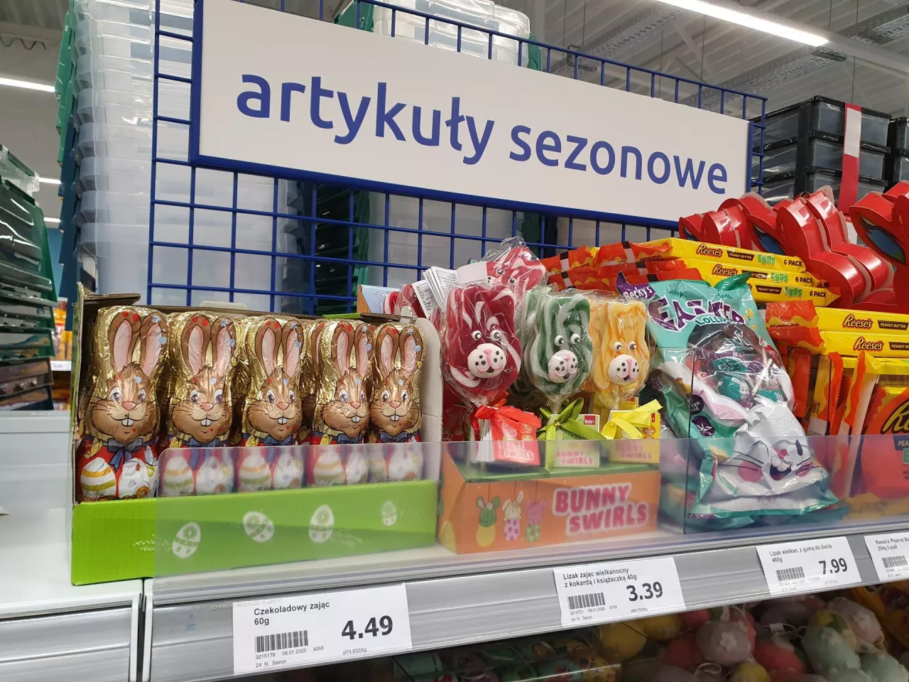 Oferta wielkanocna w sklepie Action (fot. Paweł Jachowski/wiadomoscihandlowe.pl)