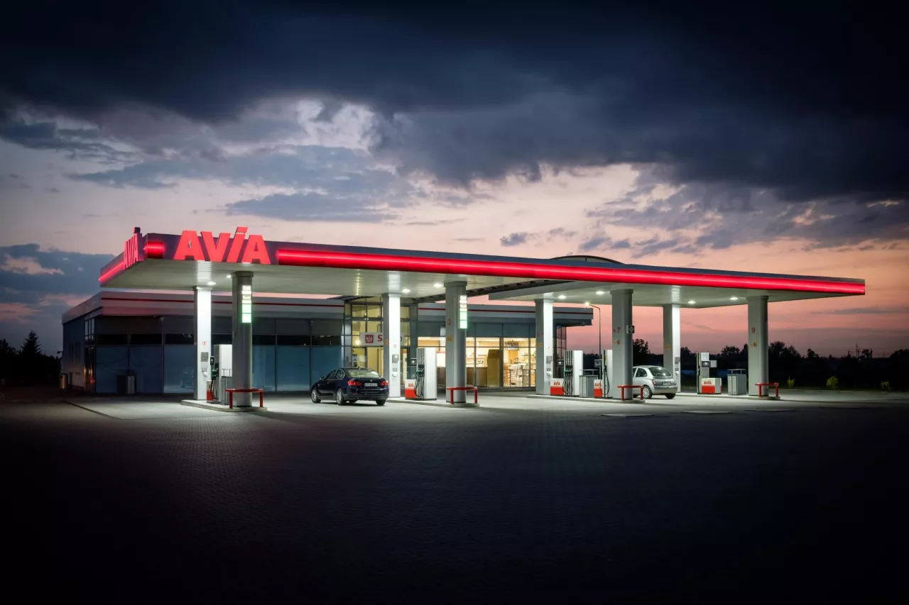 <p>Stacja paliw Avia</p>