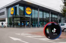 Lidl uruchomił sklep na TikToku (fot. Shutterstock, fotomontaż: wiadomoscihandlowe.pl)