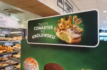 Na zdj. tłusty czwartek w Lidlu (fot. wiadomoscihandlowe.pl)