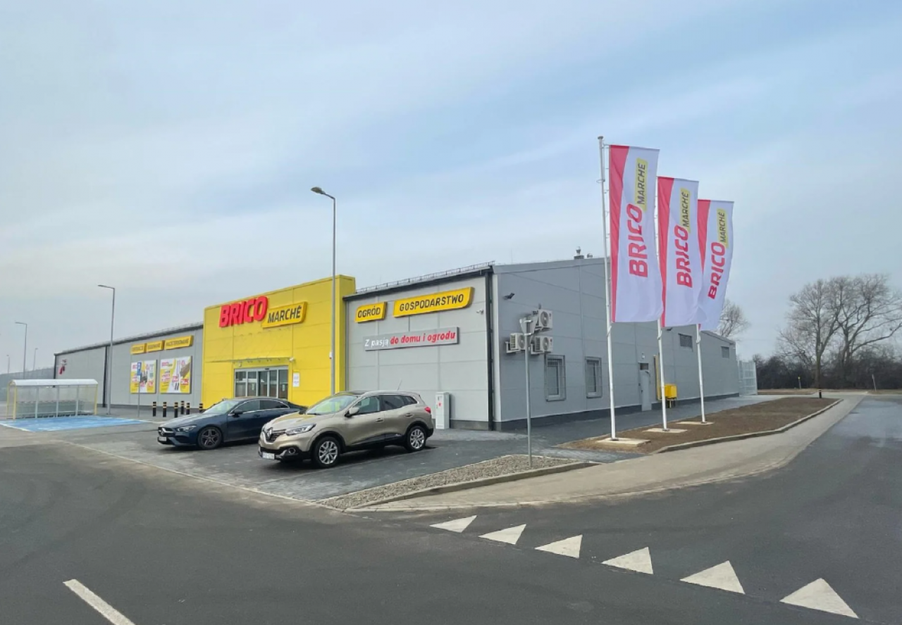 <p>Nowy sklep należący do sieci Bricomarché w Sycowie</p>