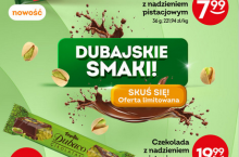 Dubajskie słodkości właśnie pojawiły się w ofercie sieci Żabka (fot. mat.pras.)