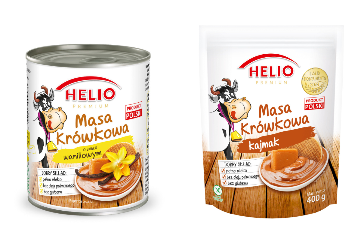 Nowość od HELIO – masa krówkowa w poręcznym doypacku!