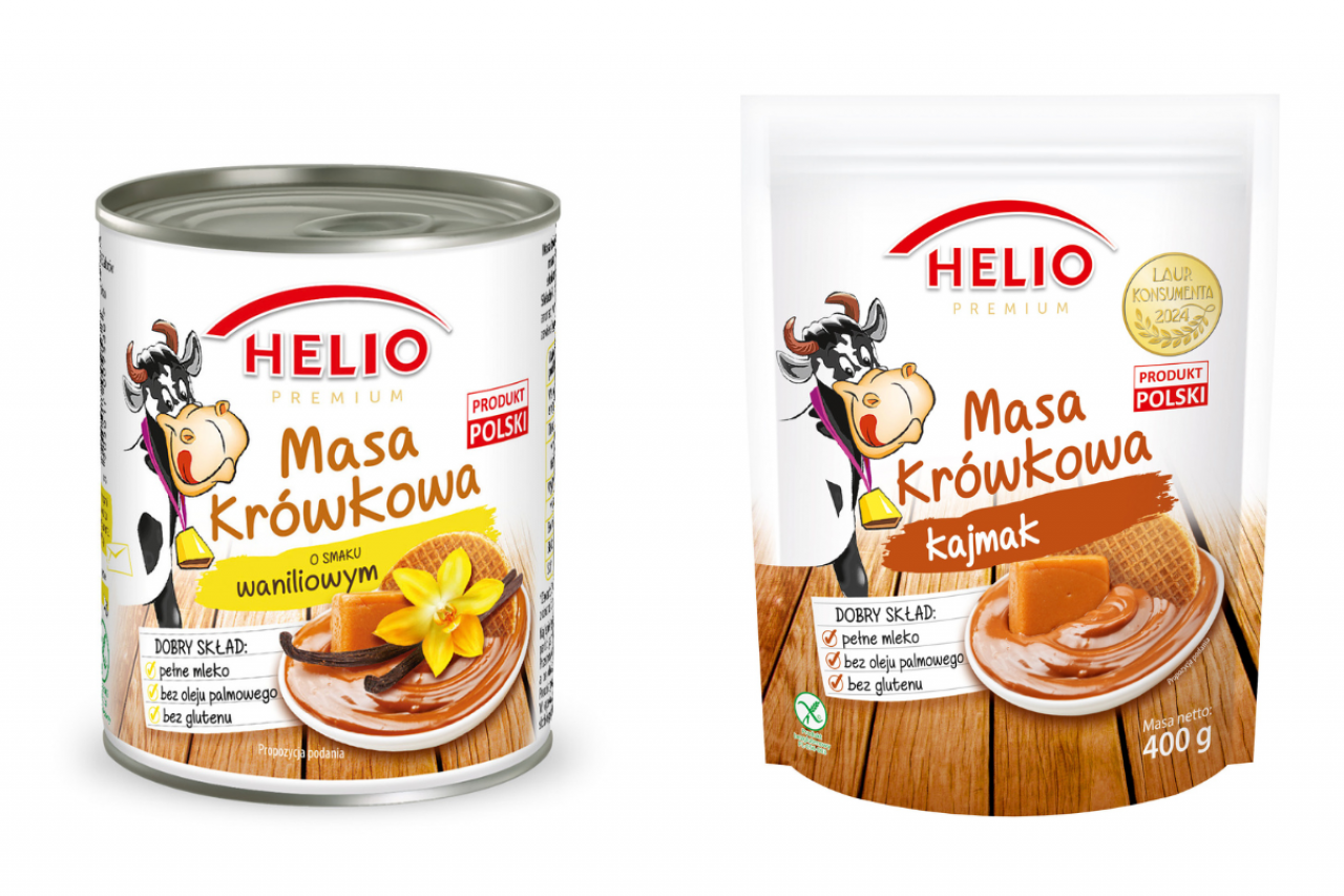 Nowość od HELIO – masa krówkowa w poręcznym doypacku!