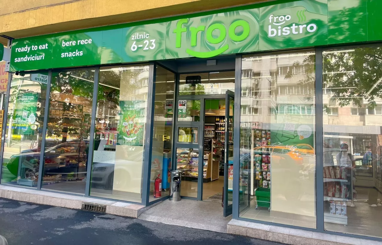 <p>Sklep Froo w Rumunii</p>