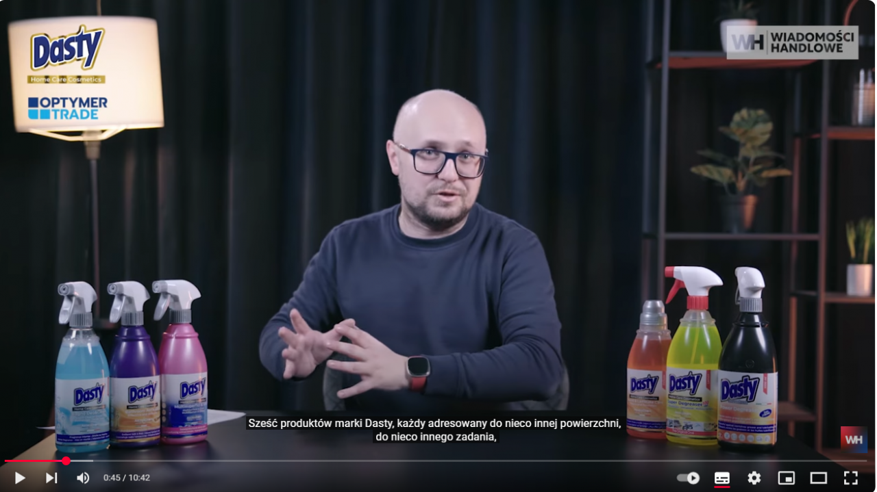 Wielkie włoskie sprzątanie, czyli marka Dasty podbija polski rynek