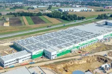 <p>Nowe centrum logistyczne sieci Żabka w Kątach Wrocławskich (zdjęcie z listopada 2024 roku)</p>