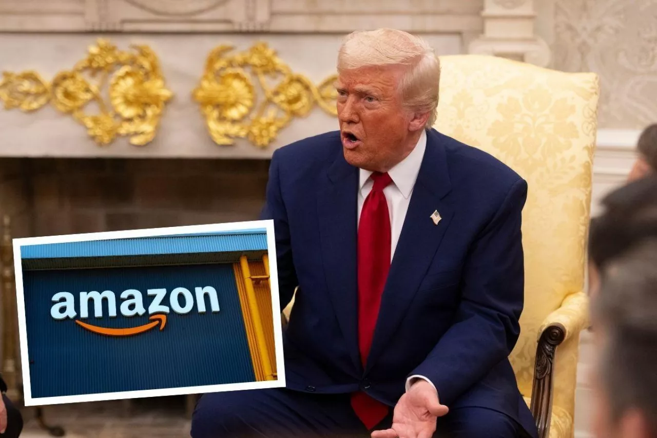 Po co Trump dzownił do Bezosa? (fot. Shutterstock)