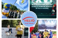 HELIO partnerem XVI Mistrzostw Polski Dzieci z Domów Dziecka w Piłce Nożnej