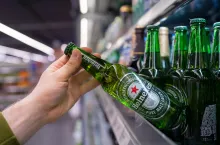 piwo, Heineken, sklep