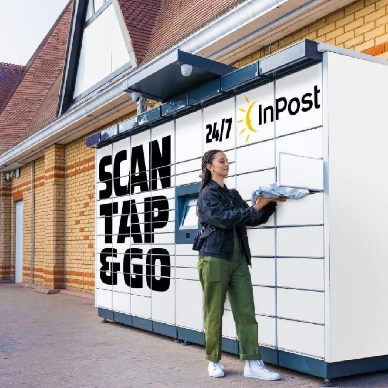 InPost w Wielkiej Brytanii wydaje się nie do zatrzymania. Właśnie podpisał kolejną umowę (fot. InPost)