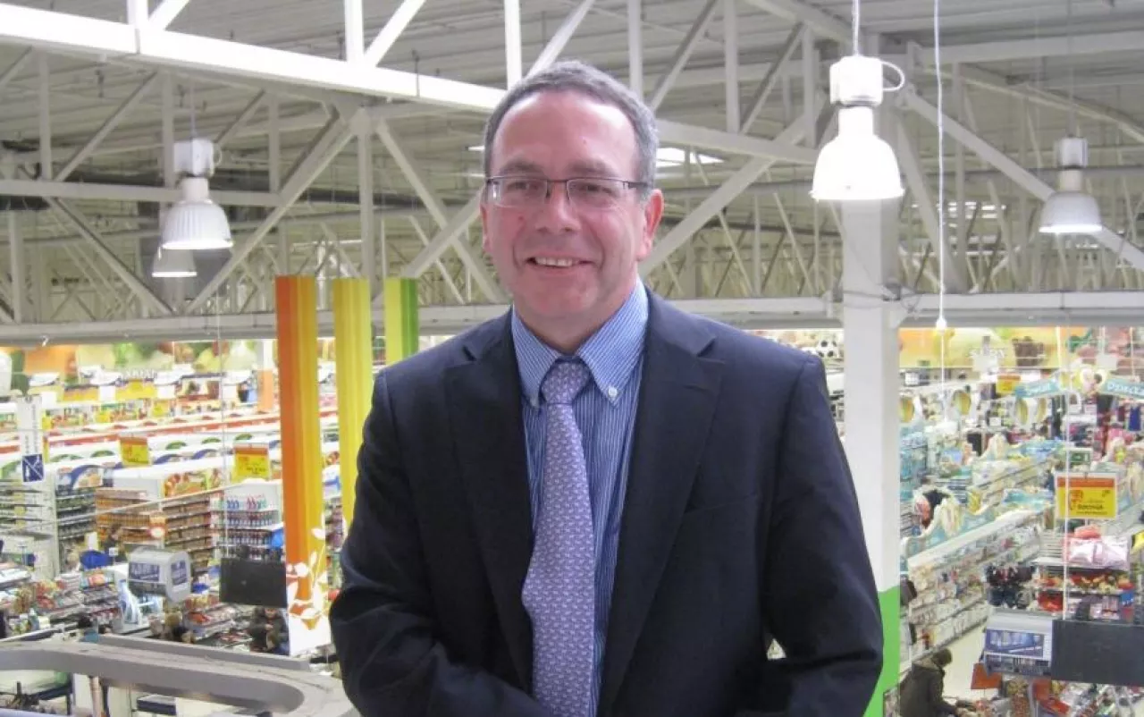 <p>Jean Philippe Magre, prezes zarządu E.Leclerc w Polsce</p>