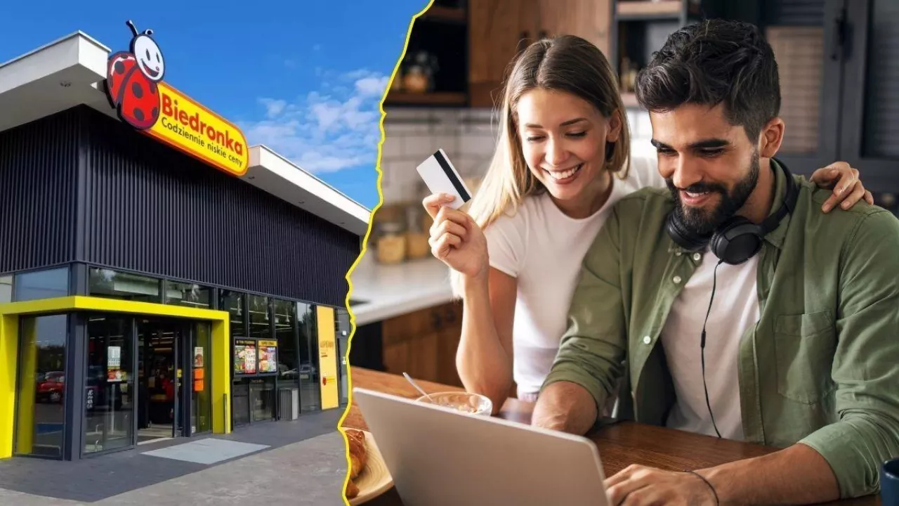 Właściciel Biedronki rozstaje się z grupą Glovo. Uruchomia własny sklep online (fot. Konrad Kaszuba + Canva)