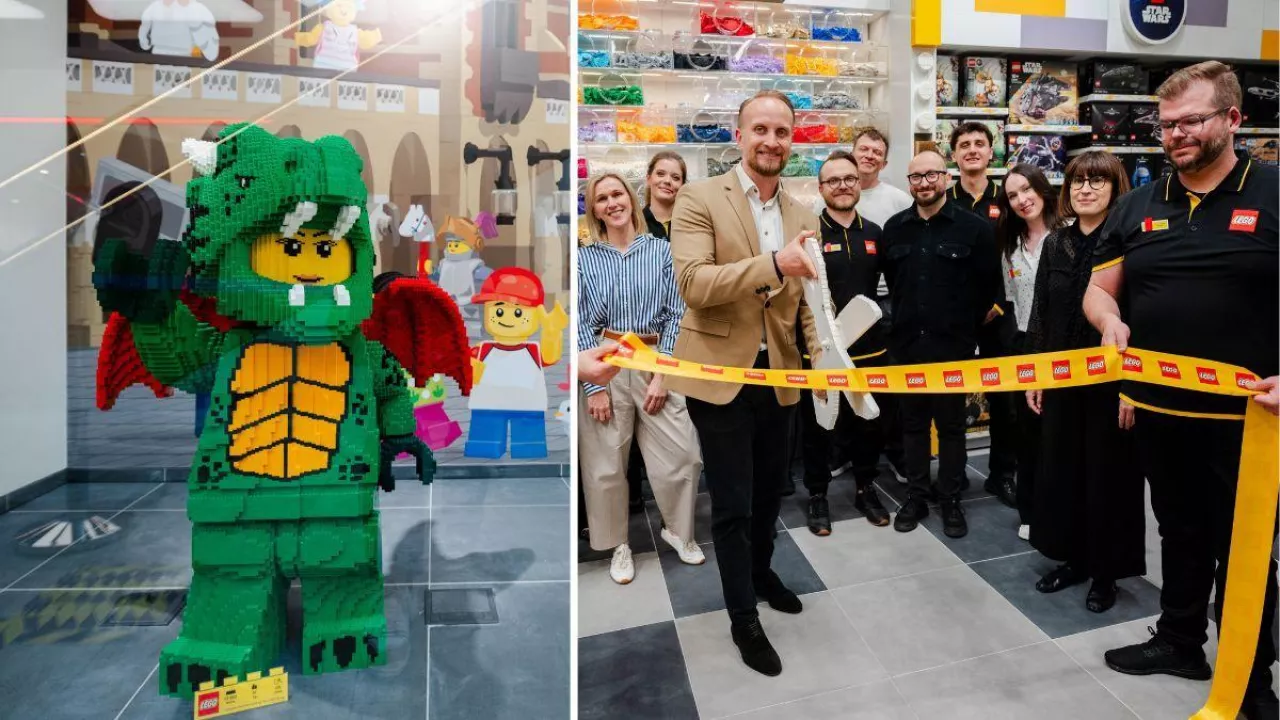 22 maja oficjalnie ruszył Lego Store w Krakowie. To 8. sklep sieci w Polsce (Fot. E. Jesiak/Lego)